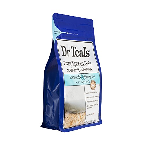 Image of Dr Teal's Epsom Salt, Detox Ginger and Clay, 4 Count