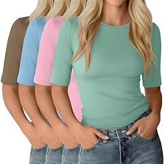 Gray Green, Light Pink, Sky Blue, Mocha