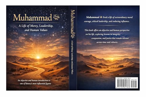 Muhammad: A Life of Mercy, Leadership, and Human Values: An objective introduction to Muhammad’s life, exploring his journey from an orphan to a leader, with timeless lessons in moral courage, ethica