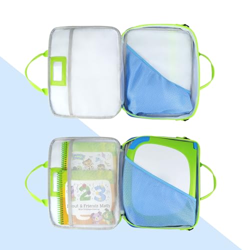 Carrying Case compatible wiht LeapFrog LeapStart 3D Learning System, with Multiple Compartments to Hold up to 9 Books2