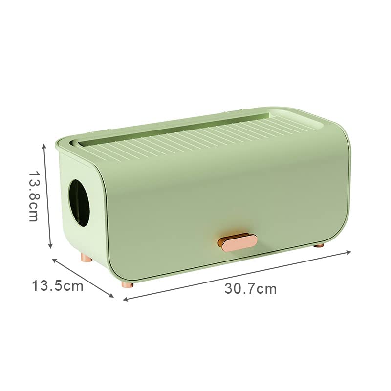 Boîte pour câbles Boîte de rangement de câble de bureau boîtier de rangement de ligne électrique chargeur prise organisateur boîtier de fil enrouleur de câble organisateur Organisateur de Cordon ( Col