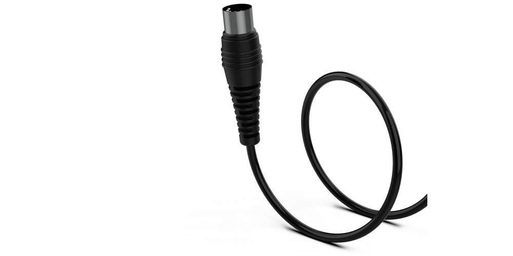 Audibax PRO Cavo Midi Professionale 5 Pin – 3 Metri, Blu – Segnale Puro, Connettori Placcati Argento Per Strumenti Musicali