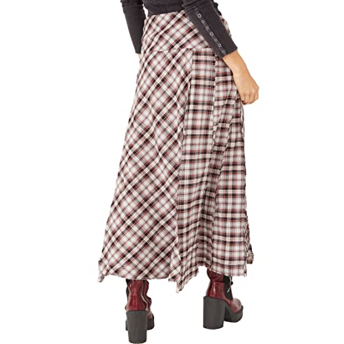 Free People Women’s Deep in Thought Maxi Skirt Grunnge Combo 22
