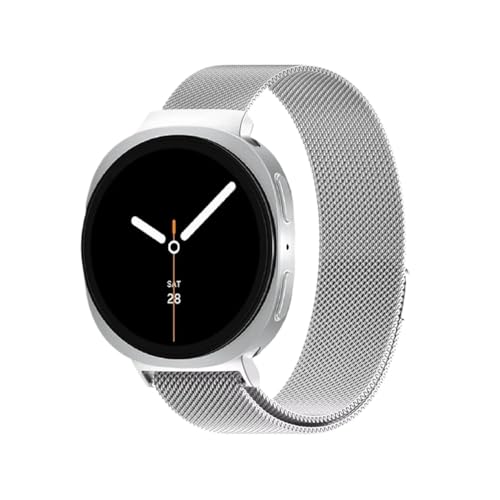�~���l�[�[�X�e�����X�X�`�[���A�ɓK������Samsung Galaxy Watch 8 /44mm/40mm/ 8 Classic /46mm�ɓK��(Silver,For Galaxy Watch 8 44mm)