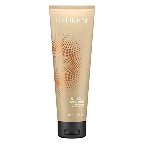 Redken All Soft Heavy Cream Deep Conditioning Hair Treatment for Dry, Brittle Hair, 8.5 fl. oz.