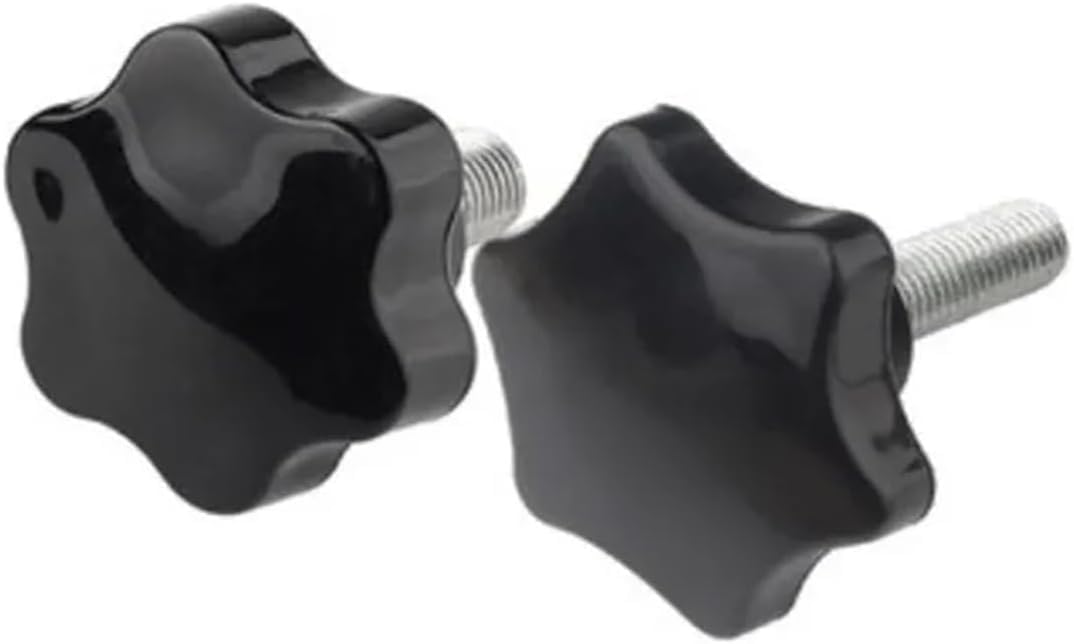 Hand TighteThumb Nut,Knob Thumb Nut Star Plum Bakelite Hand Tighten Thumb Screw Knob Tightening Screw Bolts