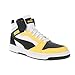 PUMA Mens Rebound V6 Mid Lace Up Basketball Sneakers Shoes Casual - White - Size 11 M