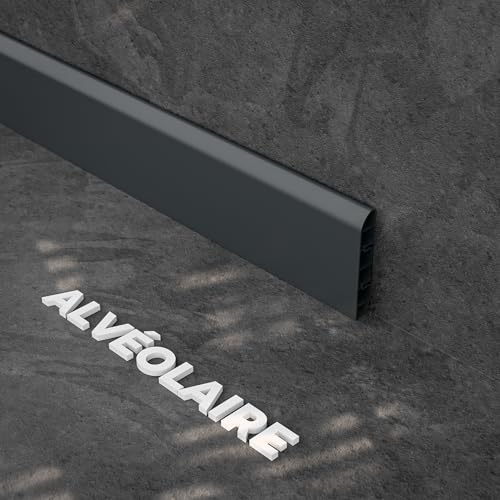 Plinthe Alvéolaire 1.80 m - Anthracite