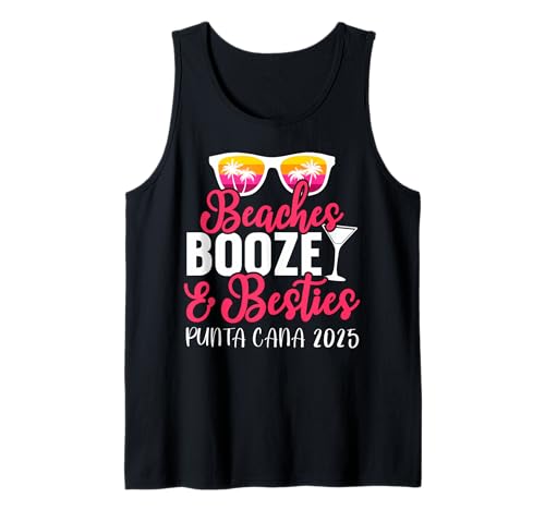 Weekend Punta Cana Girls Trip 2025 Beaches Booze & Besties Canotta