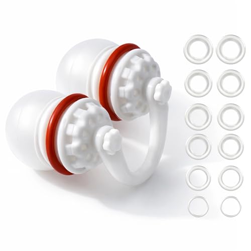 Xerceo Breathable Swimming Nose Plug, 7 Sizes for Perfect Custom Fit, with Storage Case and Anti-Loss Safety Cord, for Adults Only