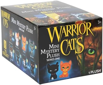 Warrior Cats Mini Mystery Plush - Series 1, Blind Bag, Randomly Selected - 1