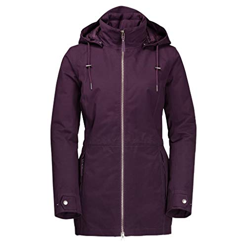 Jack Wolfskin Damen Narita Parka, aubergine, XXL, 1111811