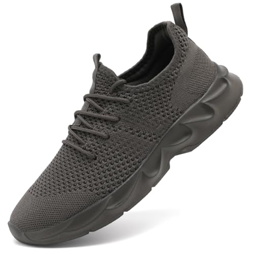Image of Womens Walking Shoes Slip on Running Tennis Sneakers Non Slip Workout Athletic Gym Sports Breathable Mesh Lightweight Comfortable Fashion Casual Soft Sole