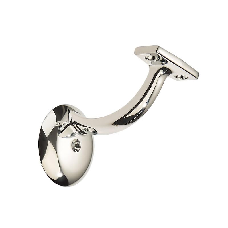 AMZ - STAIR Polished Nickel Cabinet Pulls HANDRAILSTAIRBRACKETS 2 Pack