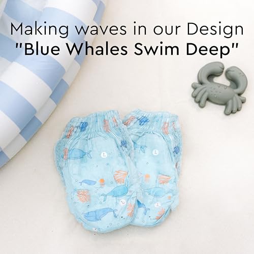Image of LILLYDOO Disposable Baby Swim Diapers, Size Small (13-24 lbs), 40 Count