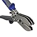 Klein Tools 86520 5 Blade Crimper for Ductwork, Pipe and Sheet Metal Crimps 24 gauge Steel, 28 gauge Stainless