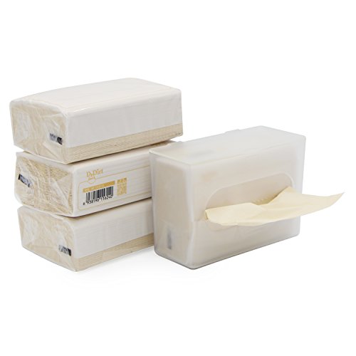 DrDirt Bamboo Tissues 3-Ply Cube Bag (4 Pack)