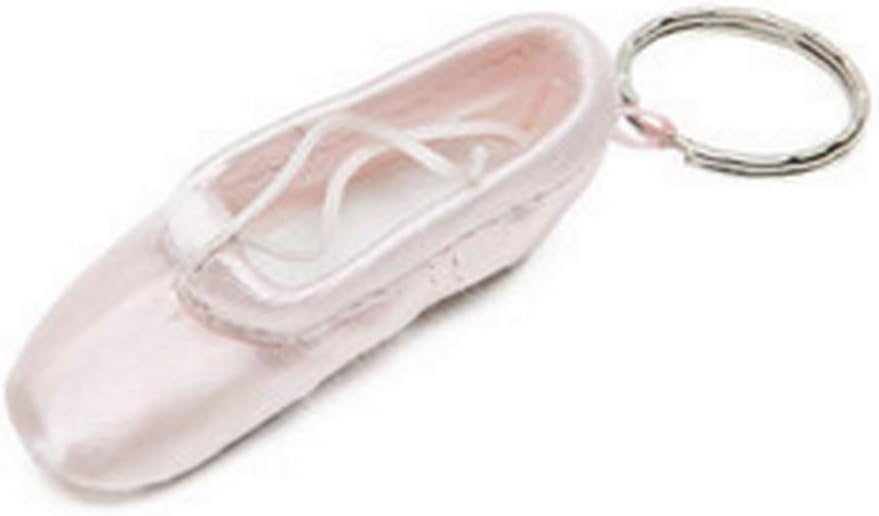WENDYWUWENDYWU Fashion Ballet Shoes Key Chain Ballrian Pointe Shoes Car Bag Chain for Girls and Womens (Pink)