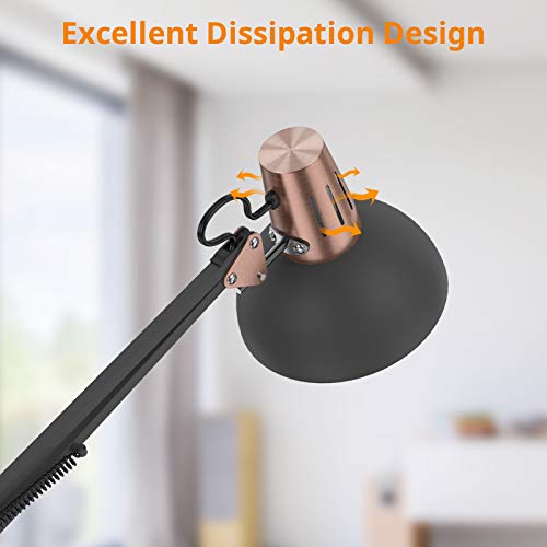 Lepower Swing Arm Floor Lamp Metal Desk Lamp #TOP4