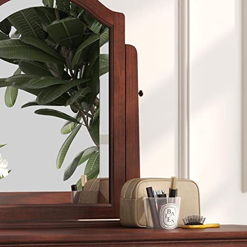Lafayette Cherry Vanity Table and Bench by Home Styles - Thumbnail 6