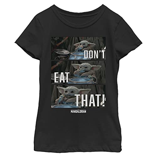 T-shirt noir Mandalorian MandoMon Epi2 en taille S pour fan de Space Girls
