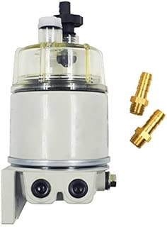 Tiamu Moteur de Filtre de S/&eacute;Parateur de Carburant//Eau R12T pour Racor 140R 120At S3240 Npt Zg1 4-19 Complet de Filtre Combo