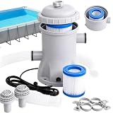 Pompa del filtro 'acqua della piscina, insieme 'attrezzatura di filtrazione