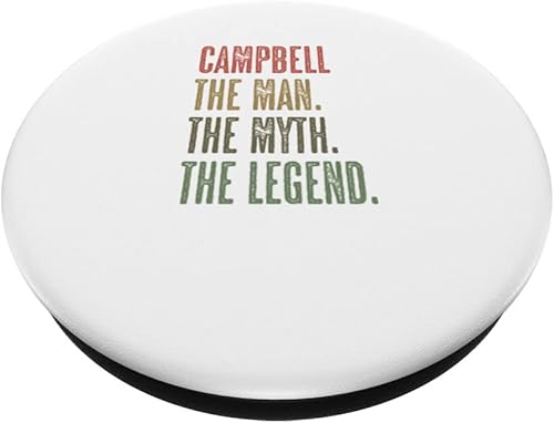 Miniatura 2 de CAMPBELL the Man the Myth the LEGEND  Funny, Men Boy Name PopSockets Swappable PopGrip
