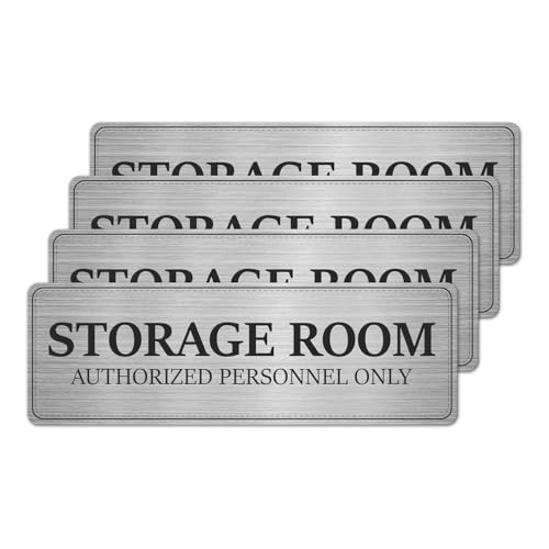 Panneaux de porte aluminium inoxydable 22,9x7,6cm signalétique extérieure