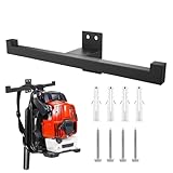 Generisch Supporto da parete per soffiatore di foglie, salvaspazio, per garage, giardino, capannone e prato, tagliasiepi