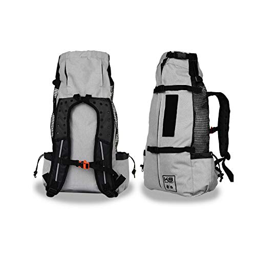K9 Sport Sack | Dog Carrier Adjustable Backpack (Medium, Air 2 - Charcoal Grey) #TOP1