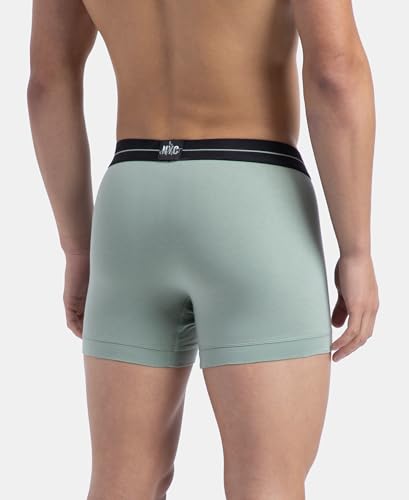 Image of Jockey NY16 Men's Super Combed Cotton Elastane Stretch Solid Trunk with Ultrasoft Waistband (Colors & Prints May Vary)