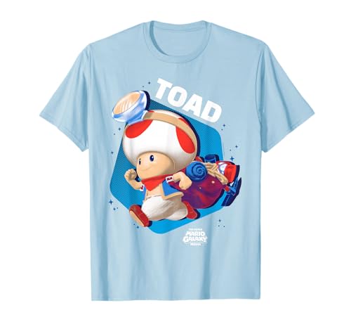 The Super Mario Galaxy Movie Toad Galactic Run Camiseta