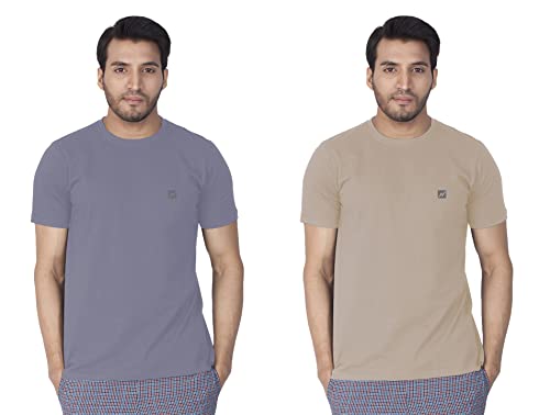 Image of Lux Nitro Men's Solid Regular Fit T-Shirt