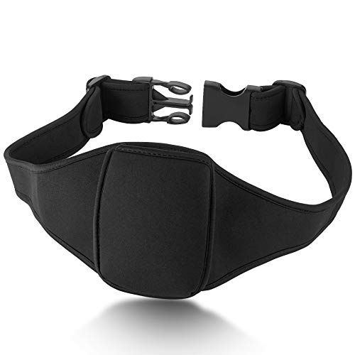 Vertical Carrier Belt for Cellphones and Music Players, Lightweight, Comfortable Adjustable Cushioned Waist