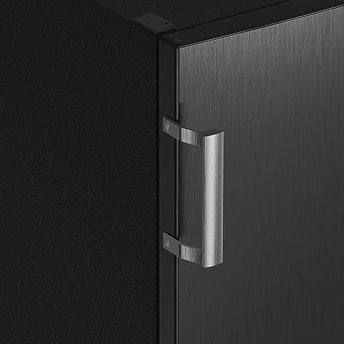 Miniatura 7 de Chiq Congelador Vertical 166l Y 140 Cm, Congelación Rápida, Silencioso, Puertas Reversibles, Descongelación Automática, Iluminación Led, Negro, Clasificación Energética E