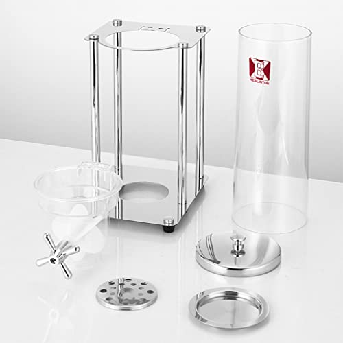 Guinjo Stainless Steel Cereal Dispenser,Airtight Kitchen Storage Can For 0.5-3Cm Granular Cereal, Nuts, Oatmeal, Candy, Rice, Dry Beans, Pet Food, Coffee Beans (Color : Silver, Size : 7L) #TOP5