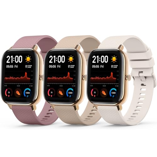 【3 Stück】Tobfit Cinturino per Amazfit GTS/Amazfit GTS 2/Amazfit GTS 2