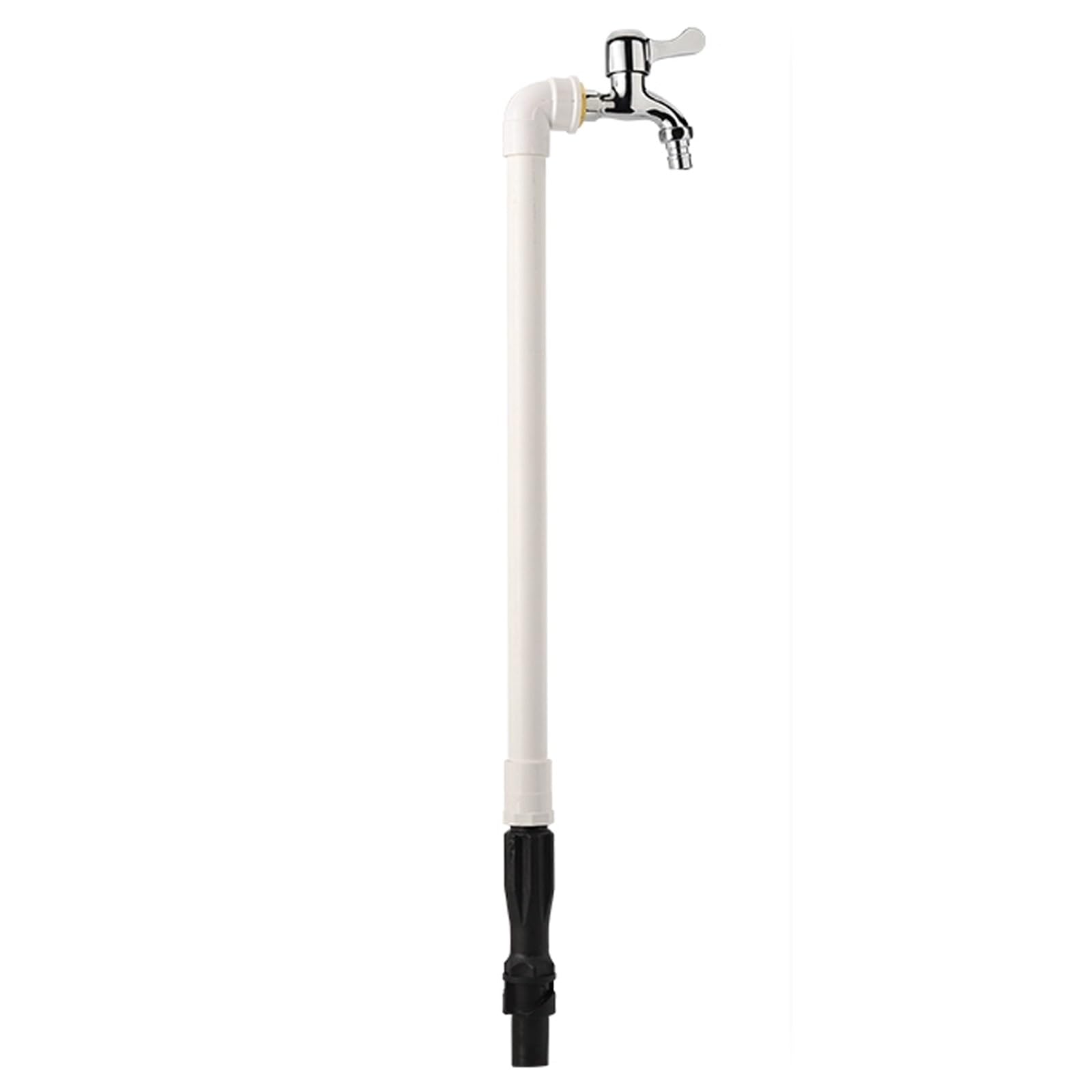 Supporto per tubo dell'acqua da esterno con beccuccio, per un rapido accesso all'irrigazione del giardino e al lavaggio dell'auto