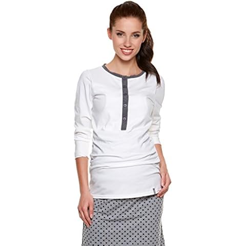Stillshirt aus Baumwolle, Stilltop, Umstandsshirt, Modell Cover