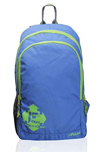 F Gear Castle Royal Blue Green 22 Ltrs Casual Backpack (2061)