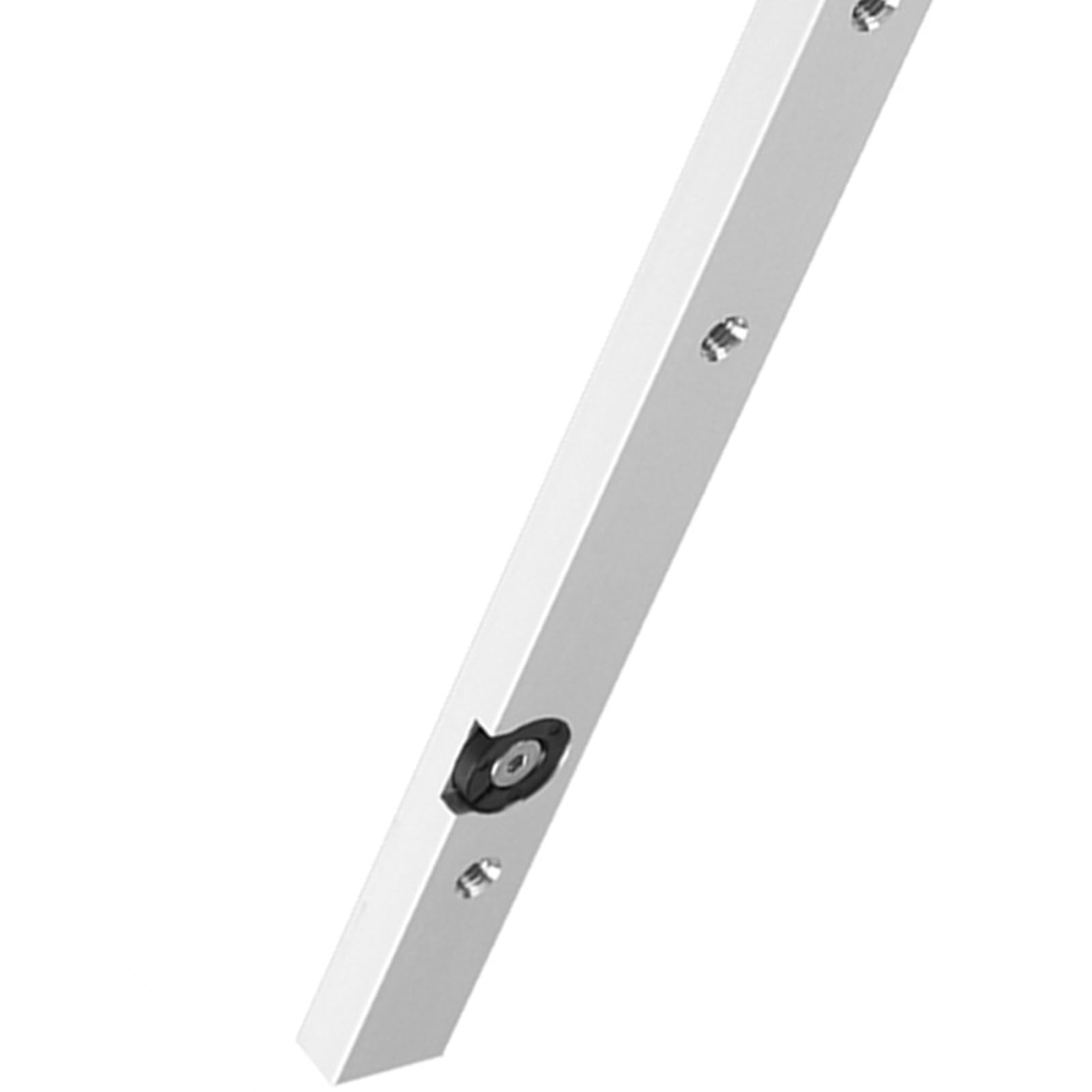 Table Saw Gauge Rod, Aluminium Alloy Miter Bar Rail Runner T Track Miter Slider Accurate Adjustable Jig Fixture Bar Slider Woodworking Tool Compatible with M6 Tapping Screw (300 - Image 4