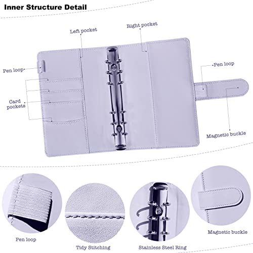 Agenda In Pelle ALMADIH A6 - Portadocumenti Con Calendario 2025, Elegante E Pratica - Foto 7