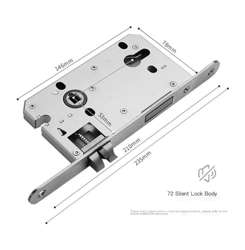 Manija de puerta de madera maciza estilo minimalista para dormitorios modernos y tranquilos 5