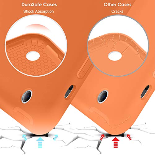 Image of DuraSafe Cases for iPad 2 3 4 Gen [iPad 4th iPad 3rd iPad 2nd Old Model ] 9.7 Inch A1458 A1416 A1395 MD522HN /A MD525HN /A MD516HN /A Protective Durable Supportive Dual Angle Stand Cover - Orange