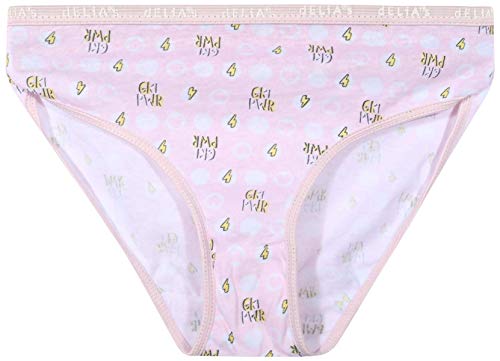 dELiAs Girls Cotton Bikini Underwear Multipack - 20 Pack, Assortment 5, Size 10/12'