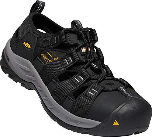 KEEN Utility Atlanta II Cooler chaussures de travail acier femmes gris/noir 7D