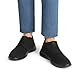 Bruno Marc Mens Mesh Fabric Fashion Sneakers Casual Oxfords Lightweight Breathable Versatile Walking Shoes, Black Monochrome - 9.5 (Zero-01)