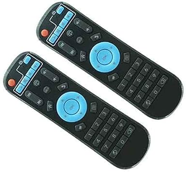 2PC Replacement Remote Control for GB-8200B GooBang Doo XB-III Globmall X3 DOLAMEE D5 Android TV Box Smart 4K Android HD TV Box