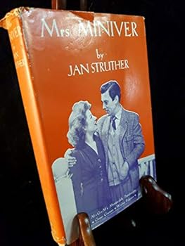 Hardcover 1940 MRS. MINIVER BY JAN STRUTHER Grosset and Dunlap free shipping Book